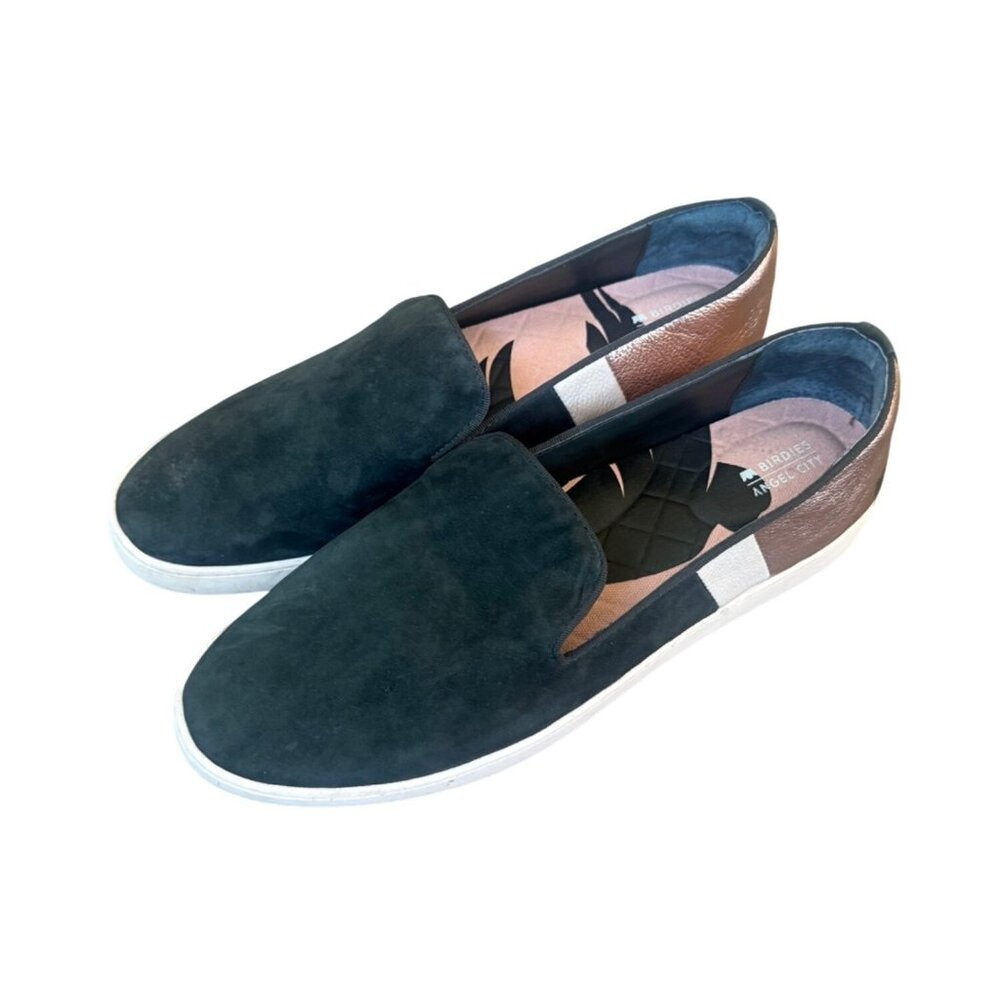 Birdies X Angel City The Game Changer Sneaker Size 12 Color Block Slip On Suede‎
